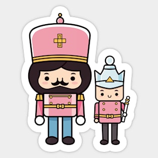 Kawaii nutcrackers Sticker